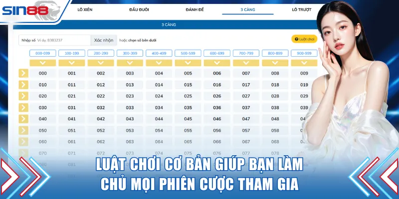 Luật chơi cơ bản giúp bạn làm chủ mọi phiên cược tham gia